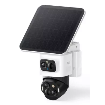 Anker Innovations Eufy SoloCam S4, IP-Sicherheitskamera, Innen & Außen, Kabellos, Decke/Wand, Schwarz, Weiß, Patrone (Form)