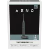 AENO Sonic Electric Toothbrush DB6 Melna: 5 režīmi, bezvadu uzlāde, 46000 apgr./min, 40 dienas bez uzlādes, IPX7