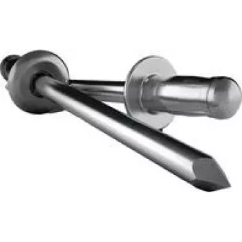 Aklā kniede GESIPA PolyGrip® 4.8×10.0 mm Alumīnijs/Nerūsējošais tērauds, iepakojums 50 gab.