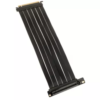 Kolink PCI Express 5.0 x16 uz x16 pagarinātājkabelis, 90 grādi, melns – 30 cm