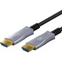 Goobay 65558 HDMI kabelis 70 m HDMI Type A (Standarta) Melns - Pelēks (65563)