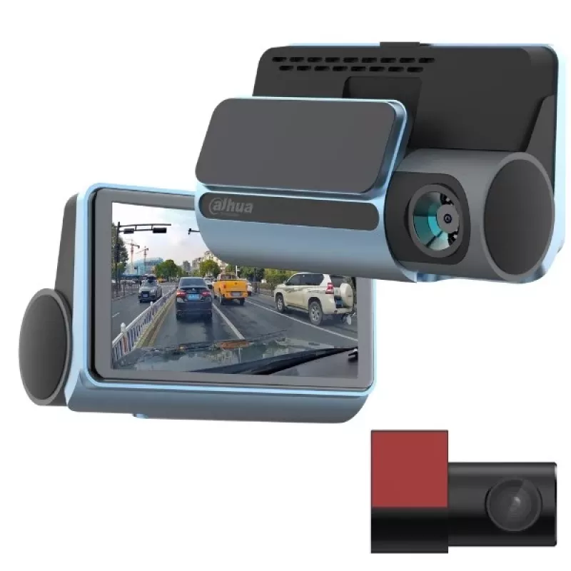 Dahua Technology DHI-DAE-HC3511GW-S8 autokamera 4K Ultra HD Wi-Fi USB Melns, Zils