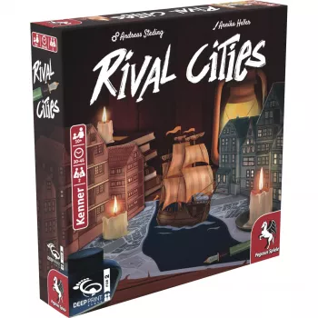 Deep Pint Games Rival Cities, Galda spēle