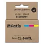 Actis KC-546 tintas kasetne (Canon CL-546XL aizstājēja; Supreme; 15 ml; 180 lpp; magenta, ciāna, dzeltena)