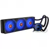KRUX HydroX 360 ARGB AIO šķidruma procesora dzesētājs, 360 mm, melns