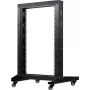 Rackmount servera skapis INTER-TECH SNB-8142 42U 19 collu — tērauda korpuss tīkla un serveru iekārtām