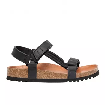 Sandales Scholl Heaven Unisex Melni Brūni Āda EVA Izmērs 45