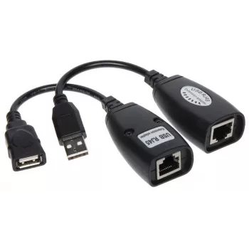 Genway USB-EX-50 interfeisa centrmezgls USB 2.0 Melns