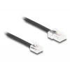 DeLOCK telefona kabelis RJ45 spraudnis uz RJ11 spraudni melns 3 m