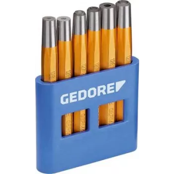 Gedore 125 B 8773600 kniežu vilcēja un galviņu veidotāja komplekts, 6 daļas