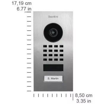 Video durvju zvans DoorBird D1101V