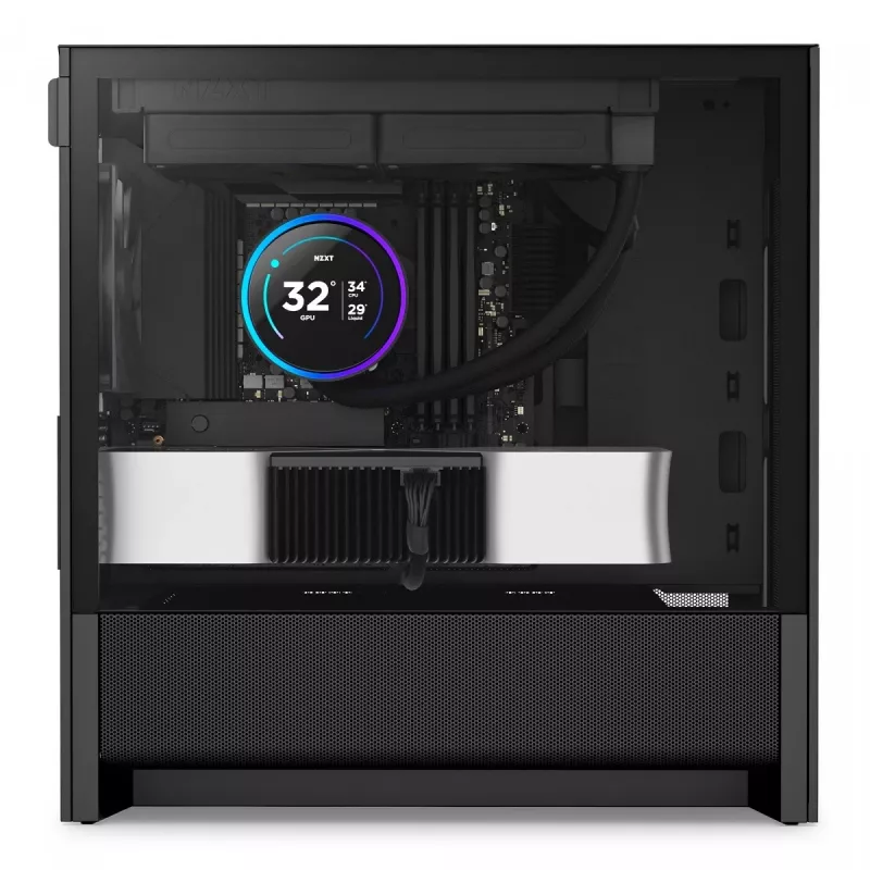 NZXT H3 Flow Micro ATX korpuss - Melns