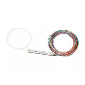 Optiskais PLC sadalītājs 1:8 Extralink 900 µm šķiedra, bez savienotājiem