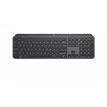 Logitech MX Keys for Business - bezvadu tastatūra ar fona apgaismojumu - Bluetooth, 2,4 GHz - QWERTY - GB - Graphite (920-010250)