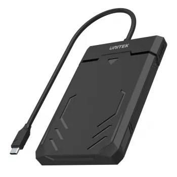 Unitek Y-3036A DiskGuard Raiden — ārējais korpuss 2.5 collu SATA III HDD/SSD ar USB-C