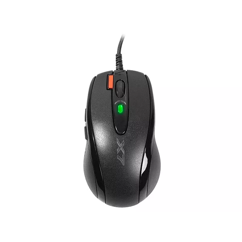 A4Tech X-Game X-7120 spēļu pele, 2000 DPI, melnā krāsā