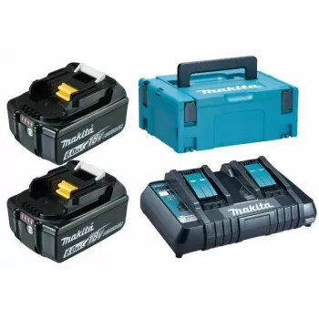 Makita 198077-8 bezvadu instrumenta akumulators / lādētājs Akumulatora un lādētāja komplekts