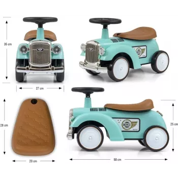 Braucamā rotaļlieta milly mally Royce piparmētru krāsā — modelis 5473