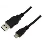 USB kabelis LogiLink 1m USB A-USB Micro B