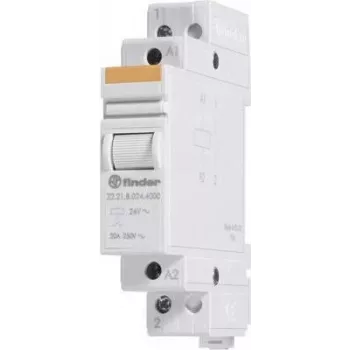 Finder industriālais relejs 22.23.8.024.4000, 24 V/AC, 20 A, 1 NO + 1 NC