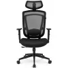 Biroja krēsls Sharkoon OfficePal C10 — melns, ergonomisks, regulējams augstums