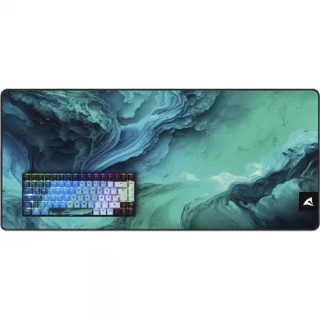 Mehāniskā spēļu tastatūra Sharkoon SKILLER SGK50 S3 Ultimate Rev2 piparmētru zila QWERTZ izkārtojums
