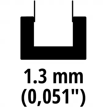 Cietā zāģa ķēdes stienis Einhell 4500363 25 cm