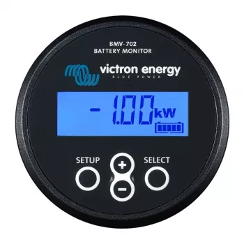 Baterijas monitors Victron Energy BMV-702 MELNS 12V 500A ar Bluetooth