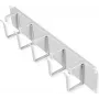 Patch panel ROLINE 19 collu 2 U pelēks tērauds 480x85x80mm