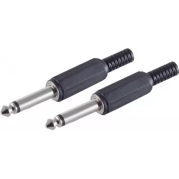Vadu savienotājs ShiverPeaks BS50500-2 6.3 mm Melns