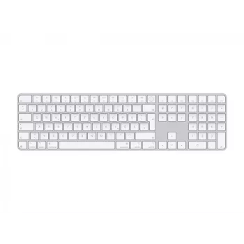 Apple Magic Keyboard MXK73D/A universālā USB + Bluetooth QWERTZ vācu balts