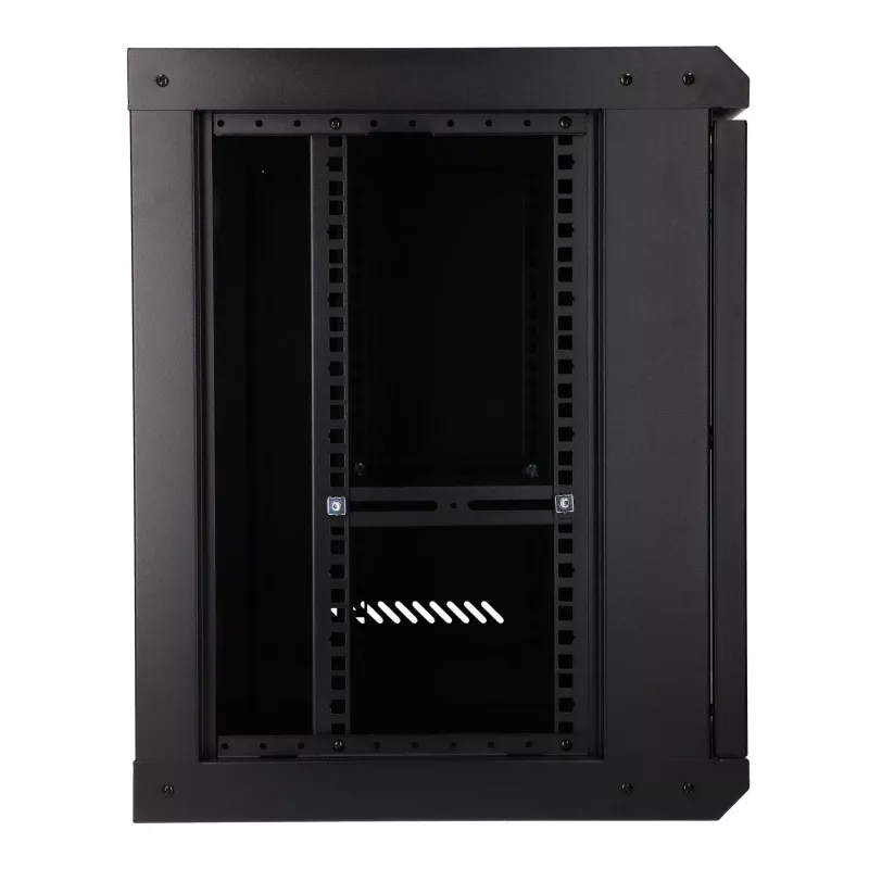 EXTRALINK LITE 9U 530x400 sienas skapis ar plauktu, melns