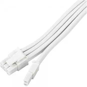 Pagarinātājs PCIe 8-pin SILVERSTONE SST-PP07E-PCI8W-V2 30 cm balts
