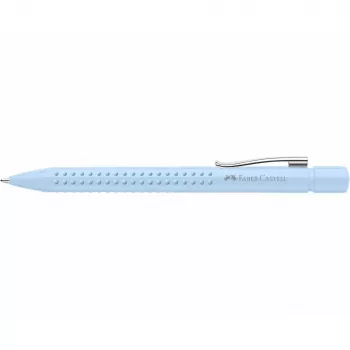Klipšu ievelkamā lodīšu pildspalva Faber-Castell 243916 Gaiši zila Extra Bold