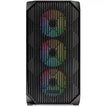 Sharkoon MK3 RGB Micro Tower Melna