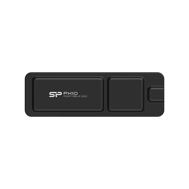Ārējais SSD Silicon Power PX10 512GB USB Type-C 3.2 Gen 2, 1050 MB/s, Alumīnijs, Melns