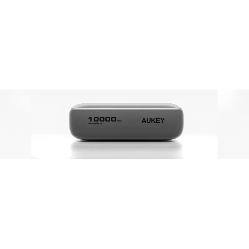 AUKEY 157000 10000 mAh pelēks power bank