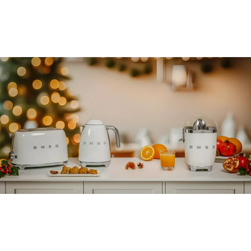 Smeg KLF03WHEU Elektriskā tējkanna, hromēta