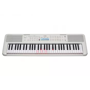 Taustiņinstrumentu klaviatūra YAMAHA EZ-310 61 taustiņu, jutīga pret pieskārienu, portatīva mācību klaviatūra, 48 balsu polifonija, USB barošana