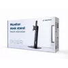 Gembird MS-D1-01 Monitora galda statīvs, augstuma regulēšana, melns