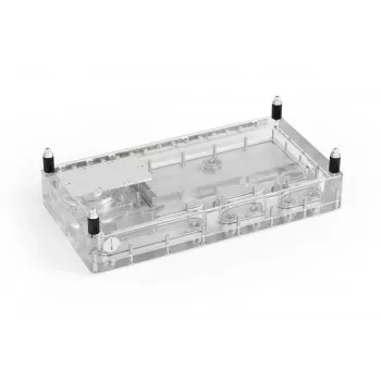 Alphacool 13832 Caurplūdes plāksne Akrila Caurspīdīga 145mm x 280mm x 42mm