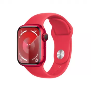 Apple Watch S9 Aluminium Cellular 41mm Sarkans (Sport Siksniņa sarkana) M/L