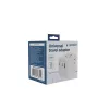 Ceļojumu lādētājs GEMBIRD TPA-1A2C20-01-W — 20 W, USB-A (18 W) + 2× USB-C (20 W), E tipa kontaktdakša, balts