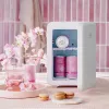 Mini ledusskapis Adler AD 8084G — pelēks, 4 L, 12V/230V, pārnēsājams