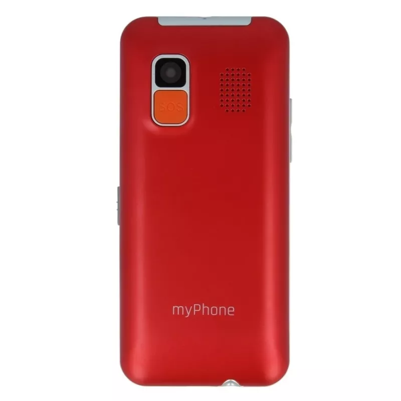 myPhone Halo Easy 4.32 cm (1.7 inch) 70 g Pelēks, Sarkans Vienkāršs telefons