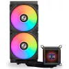 Lian Li GA II LCD šķidruma dzesēšanas komplekts 12 cm Balts