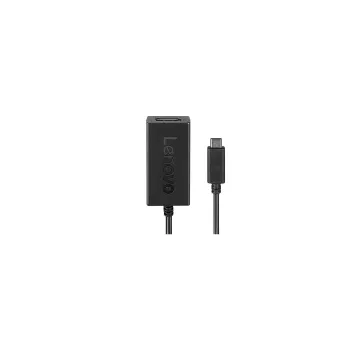 Lenovo 4X90Q93303 video kabeļa adapteris 0.2 m USB Type-C – DisplayPort Melns