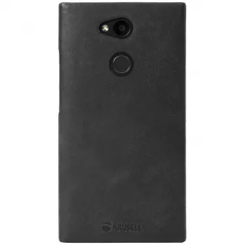 Krusell SUNNE ādas vāciņš Sony Xperia L2 14 cm (5,5 collu) Melns