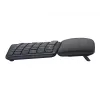 Logitech ERGO K860 - Bezvadu ergonomiskā tastatūra - 2,4 GHz, Bluetooth 5.0 - QWERTY - Spāņu - Grafīts