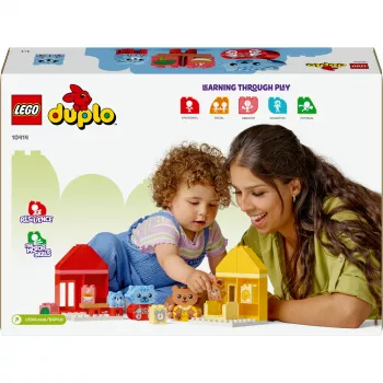 LEGO DUPLO Manas Pirmās Ikdienas Rutīnas: Ēšana un Gulētiešana 10414